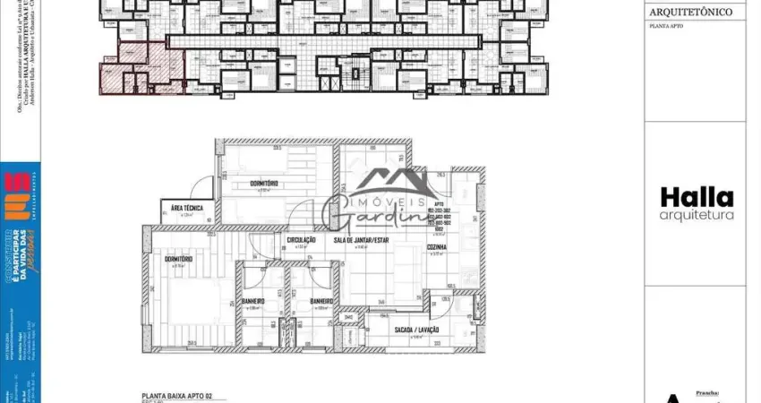 Apartamento com 2 quartos à venda na Avenida Mário Uriarte, 926, Cordeiros, Itajaí