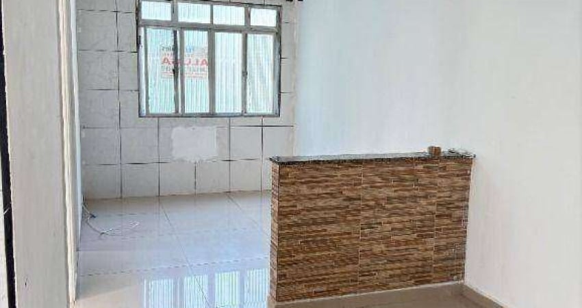 Apartamento com 2 dormitórios para alugar, 55 m² por R$ 1.600,00/mês - Canto do Forte - Praia Grande/SP