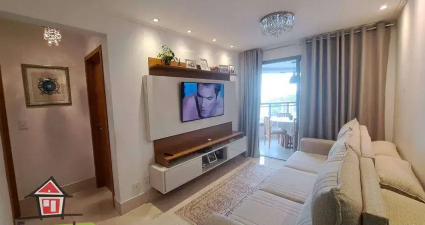 Apartamento com 2 dormitórios à venda, 96 m² por r$ 900.000,00 - canto do forte - praia grande/sp