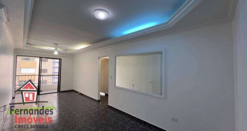Apartamento para alugar, 101 m² por R$ 2.700,00/mês - Aviação - Praia Grande/SP