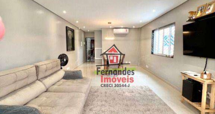 Sobrado com 3 dormitórios à venda, 219 m² por R$ 1.100.000,00 - Canto do Forte - Praia Grande/SP