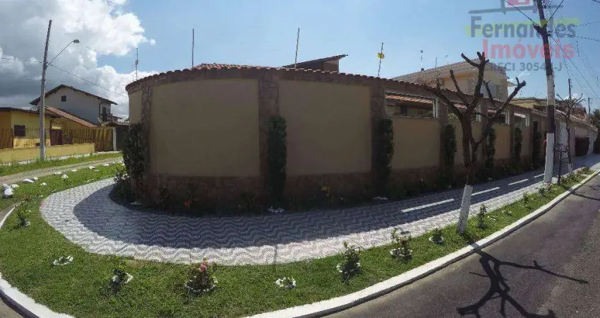 Casa térrea isolada no lado praia com 3 dormitórios à venda, 152 m² por R$ 600.000,00  Balneário Flórida  Praia Grande SP