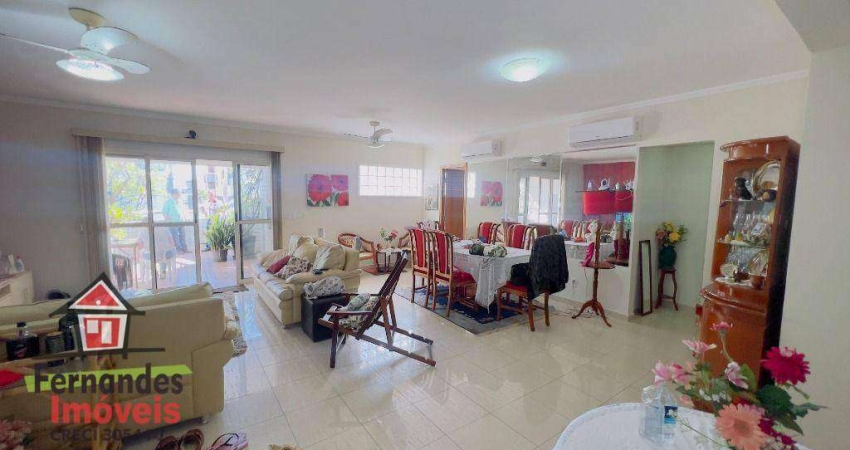 Cobertura perto do mar com piscina 3 dormitórios para alugar definitivo pacote, 229 m² por R$ 9.000 mês  Canto do Forte  Praia Grande SP