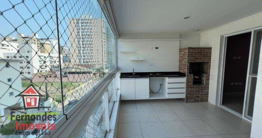 Apartamento com 2 dormitórios à venda, 84 m² por R$ 590.000,00 - Canto do Forte - Praia Grande/SP