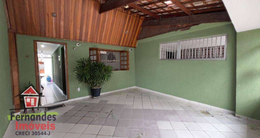 Casa térrea  com 2 dormitóriossendo 1 suíte  mais edícula à venda, 122 m² por R$ 680.000 - Canto do Forte - Praia Grande/SP