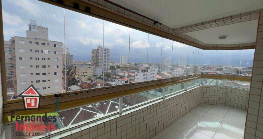 Apartamento com 2 dormitórios 400 metros da praia para alugar definitivo pacote 78 m² por R$ 3.100 mês  Tupi  Praia Grande SP