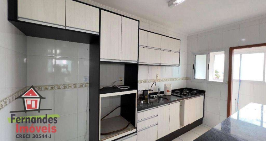 Apartamento 2 dormitórios 300 metros da praia para alugar definitivo pacote 79 m² por 3.000 Aviação Praia Grande SP.