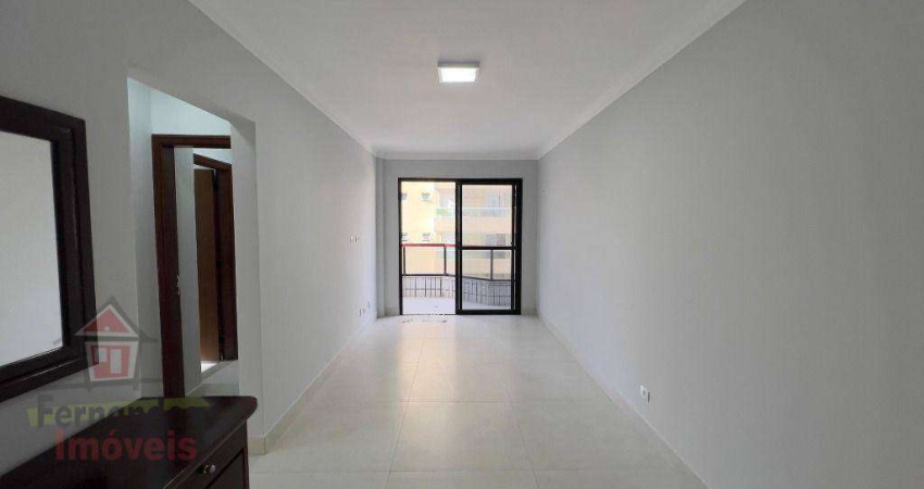 Apartamento com 2 dormitórios sendo 1 suíte 250 metros da praia  aluguel definitivo pacote 90 m² por R$ 3.200mês  Guilhermina  Praia Grande SP