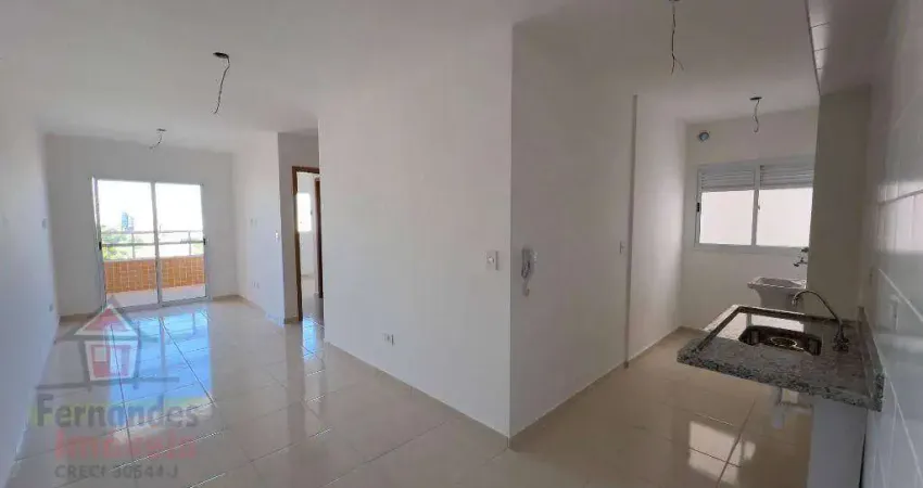 Apartamento novo frente rua com 2 dormitórios sendo 1 suíte à venda 60 m² por r$ 390.000  boqueirão  praia grande/sp