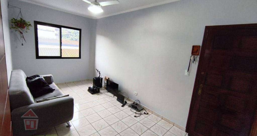 Apartamento com 1 dormitório para alugar, 49 m² por R$ 1.800,00/mês - Canto do Forte - Praia Grande/SP