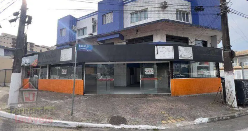 Loja para alugar definitivo pacote em avenida comercial , 110 m² por r$ 6.000/mês - caiçara - praia grande/sp