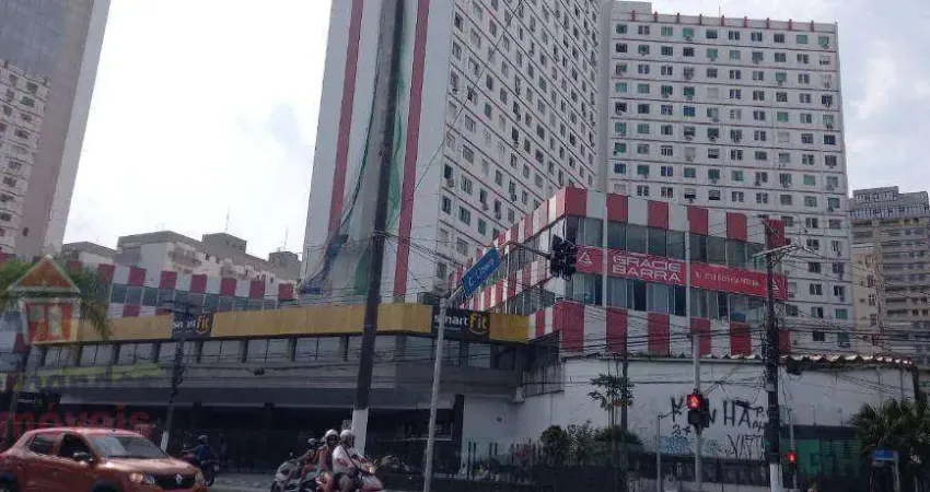 Apartamento frente mar com 1 dormitório à venda, 39 m² por r$ 350.000 - josé menino - santos/sp