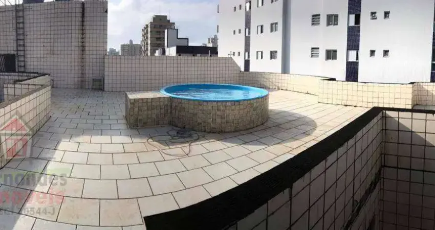 Corbertura com piscina no bairro tupi com 4 dormitórios 450 m² por r$850.000  praia grande sp.