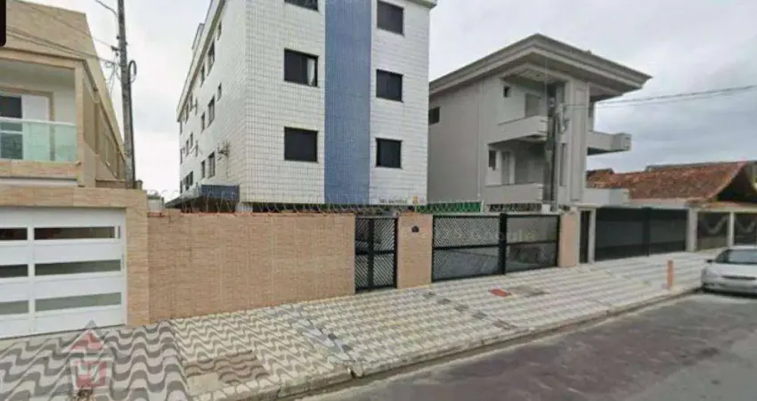 Apartamento com 1 quarto à venda no lado praia 46 m² por r$ 250.000 - caiçara - praia grande/sp