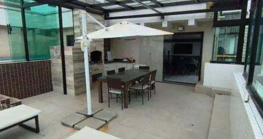 Belíssima cobertura com Picina 3 quartos perto da praia à venda Por R41.250.000 no bairro Guilhermian em Praia Grande SP.