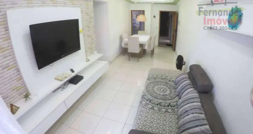 Apartamento com 2 dormitórios sendo 1 suíte à venda, 78 m² por R$ 430.000 - Tupi - Praia Grande/SP