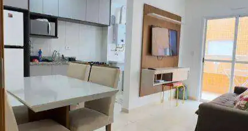 Apartamento novo mobiliado 2 quartos aluguel definitivo pacote por R$3.800,00 Boqueirão Praia Grande