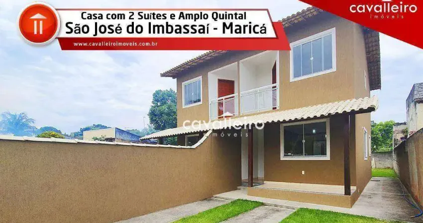 Casa com 2 quartos à venda na Rua João da Cunha Abreu, 20, São José do Imbassaí, Maricá