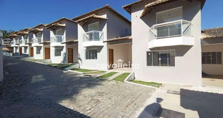 R$540.000 - Condomínio no Bairro do Flamengo, Na Roberto Silveira - Colado ao Centro - Casas 3 Quartos (1 suíte)