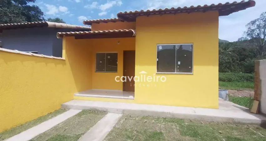 Casa com 2 dormitórios à venda, 67 m² por R$ 250.000,00 - Vale da Figueira (Ponta Negra) - Maricá/RJ