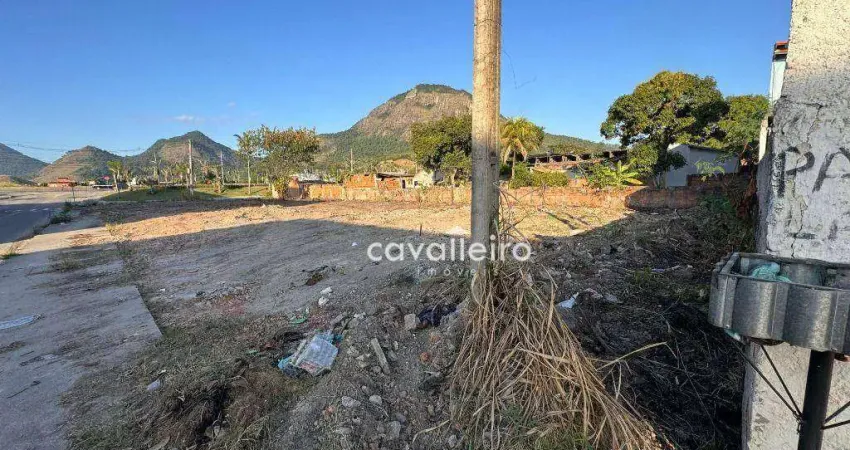 Terreno à venda, 1238 m² por R$ 1.000.000,00 - Inoã - Maricá/RJ