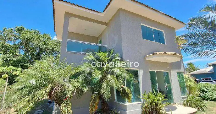 Casa com 4 dormitórios à venda, 240 m² por R$ 1.350.000,00 - Ubatiba - Maricá/RJ