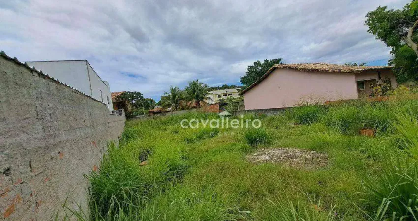 Terreno à venda, 360 m² por r$ 160.000,00 - jacaroá - maricá/rj