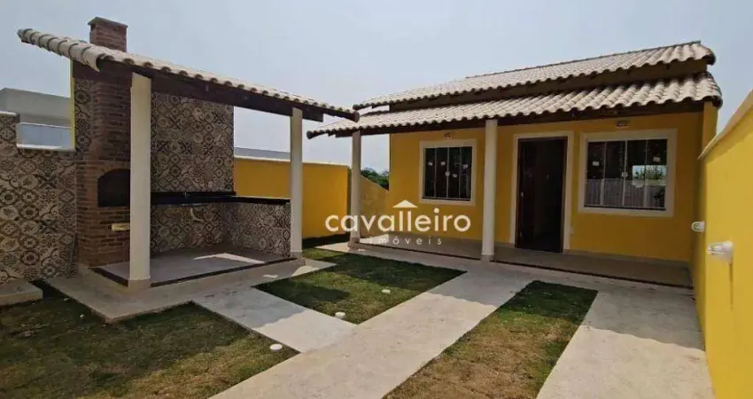 Casa com 2 dormitórios à venda, 75 m² por R$ 370.000,00 - Ponta Grossa - Maricá/RJ