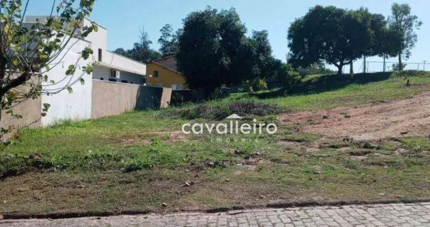 Terreno em Condomínio Fechado, com 492 m², à venda por R$ 150.000, Maricá - RJ