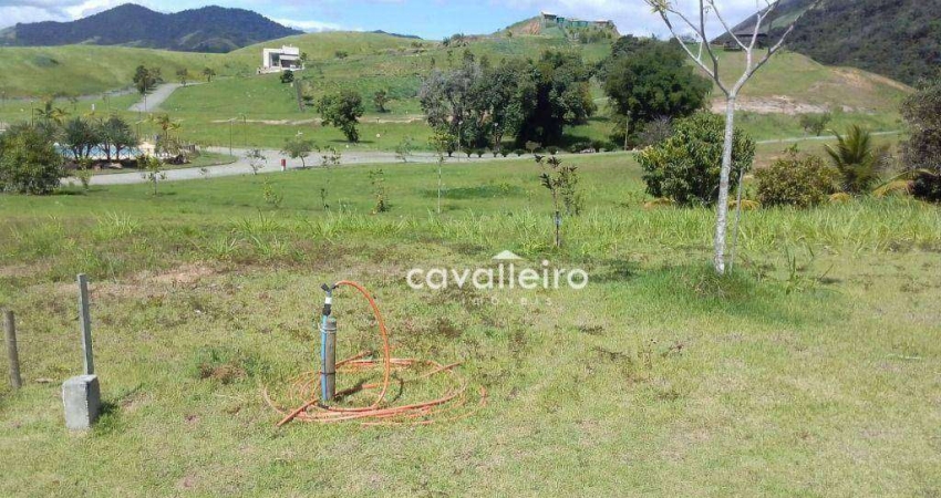 Terreno em Condomínio fechado, com 523 m², à venda por R$ 135.000 - Ubatiba - Maricá/RJ