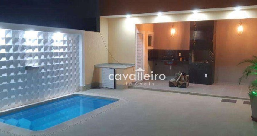 Casa com 3 dormitórios à venda, 100 m² por R$ 550.000,00 - Jardim Atlântico Leste (Itaipuaçu) - Maricá/RJ