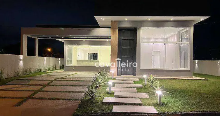 Casa em condomínio fechado com 3 quartos à venda na Rodovia Vereador Oldemar Guedes Figueiredo, 279, Ubatiba, Maricá