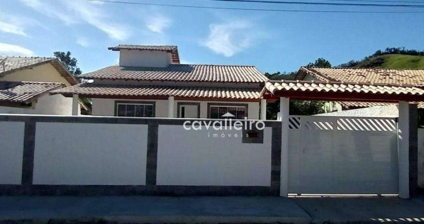 Casa com 2 dormitórios à venda, 97 m² por R$ 400.000,00 - Retiro - Maricá/RJ