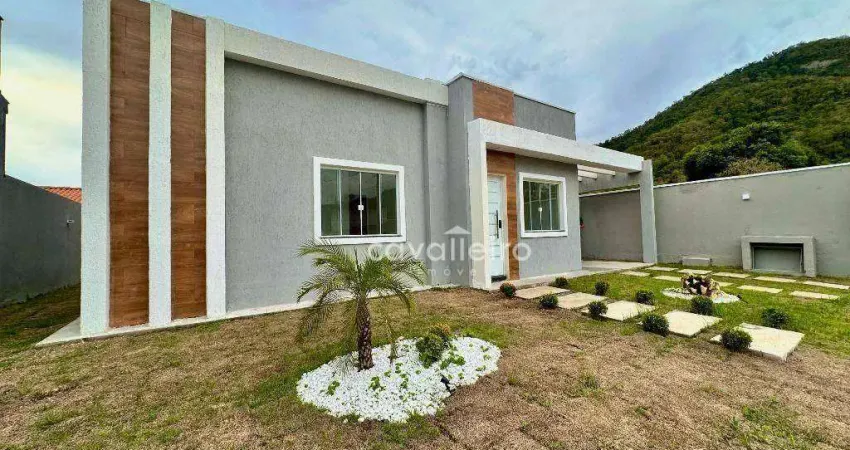 Casa com 3 dormitórios à venda, 86 m² por R$ 449.000,00 - Ubatiba - Maricá/RJ