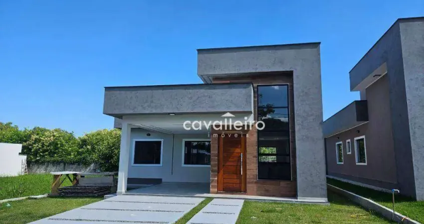 Casa com 3 dormitórios à venda, 117 m² por R$ 570.000,00 - São José de Imbassai - Maricá/RJ