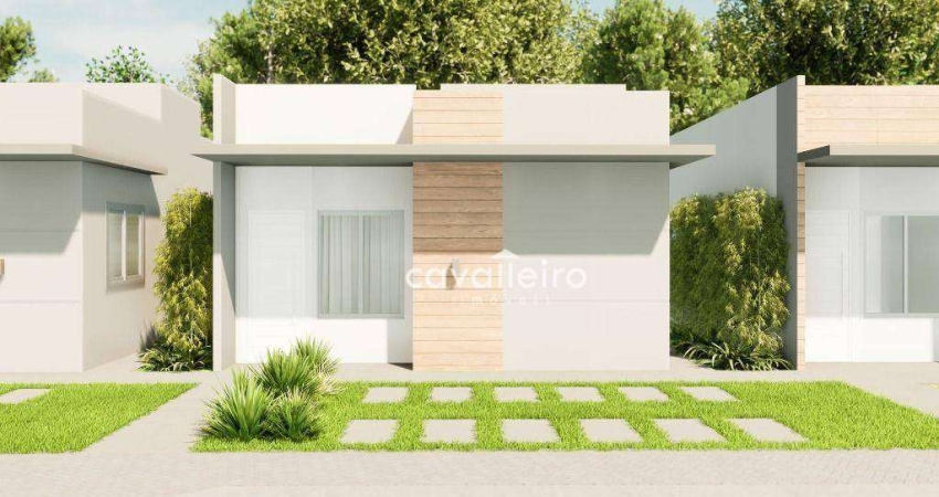 SMART VILLE MARICÁ  - Casas com 2 dormitórios à venda, 51 m² por R$ 264.900 - Ubatiba - Maricá/RJ