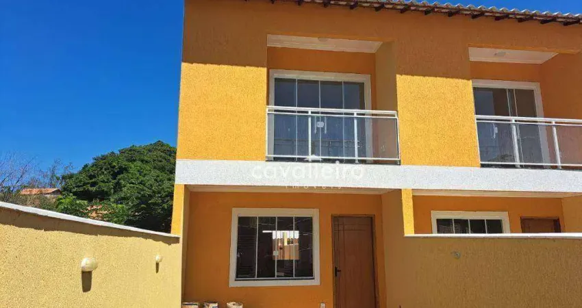 Casa com 2 dormitórios à venda, 98 m² por r$ 390.000,00 - condado de maricá - maricá/rj