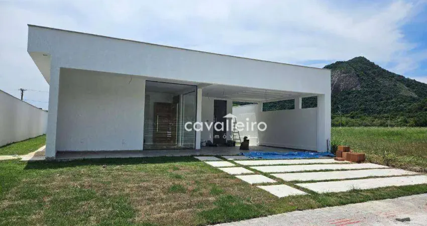 Casa com 3 quartos sendo 1 suíte,  à venda, 154 m² por R$ 839.000 - Inoã - Maricá/RJ