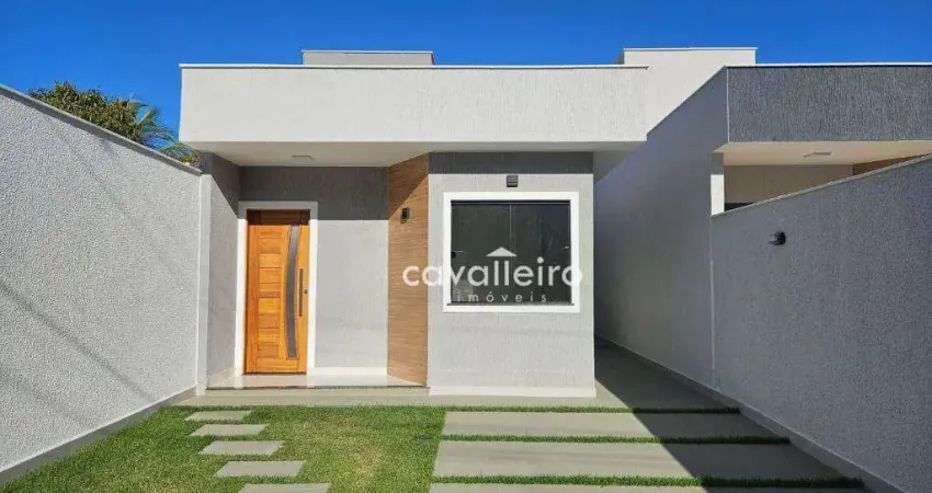 Casa com 2 dormitórios à venda, 73 m² por R$ 450.000,00 - Barroco (Itaipuaçu) - Maricá/RJ