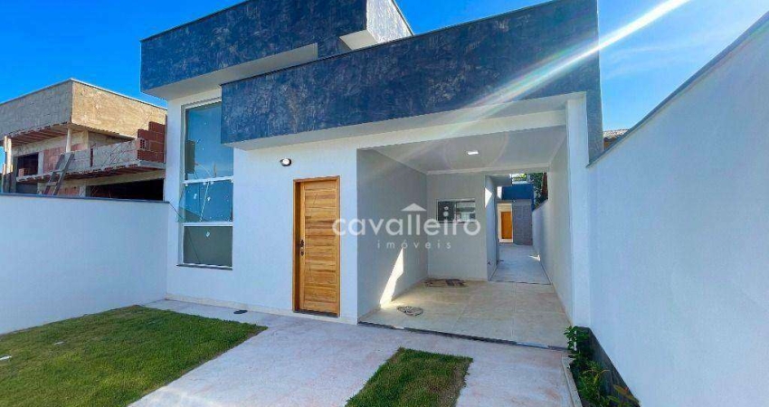 Casa com 3 dormitórios à venda, 136 m²- Jardim Atlântico Oeste (Itaipuaçu) - Maricá/RJ