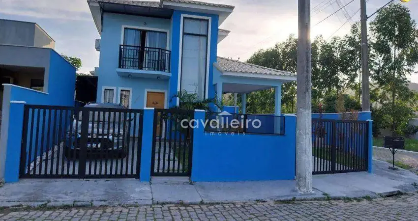 Casa Condomínio Royal Garden, com 2 dormitórios, 2 Suítes, à venda, 90 m² por R$ 550.000 - Pindobas - Maricá/RJ