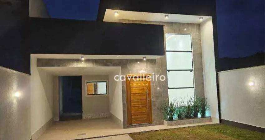 Casa com 3 dormitórios à venda, 120 m² por R$ 670.000,00 - Jardim Atlântico Oeste (Itaipuaçu) - Maricá/RJ