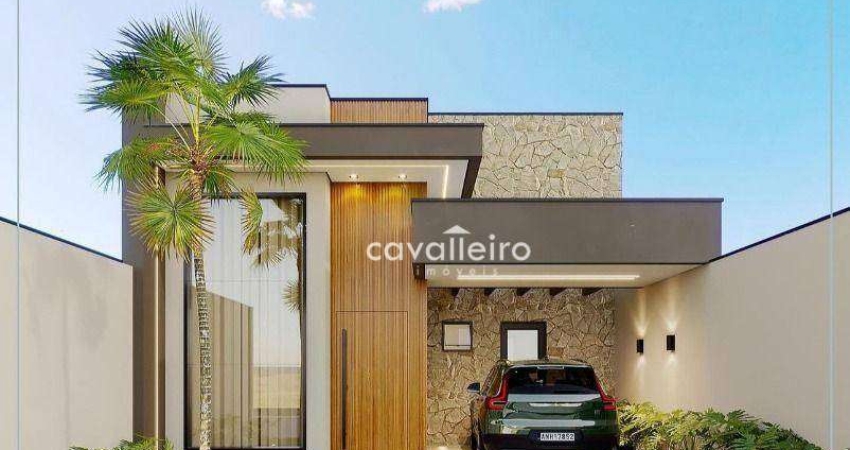 Casa com 2 dormitórios à venda, 99 m² por R$ 550.000,00 - Pindobas - Maricá/RJ