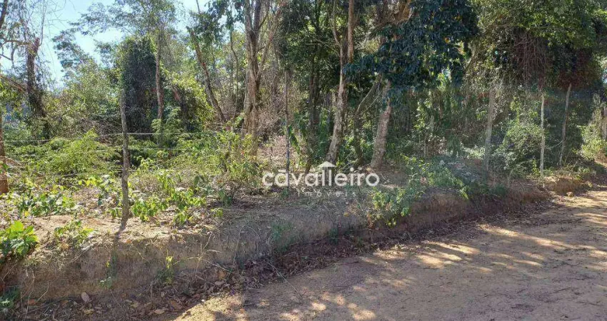 Terreno à venda, 1233 m² por R$ 90.000,00 - Pindobal (Ponta Negra) - Maricá/RJ