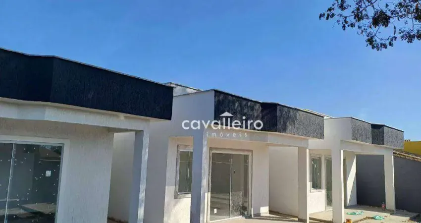 Casa com 2 dormitórios à venda, 79 m² por R$ 320.000,00 - Cordeirinho - Maricá/RJ