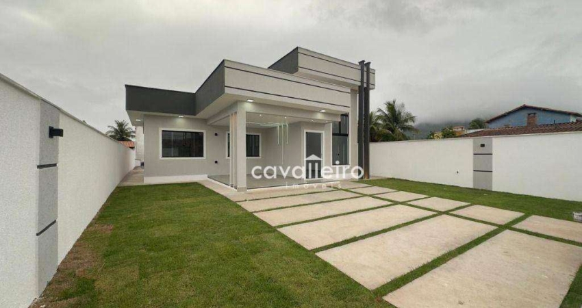 Casa com 3 dormitórios à venda, 113 m² - Jardim Atlântico Central (Itaipuaçu) - Maricá/RJ