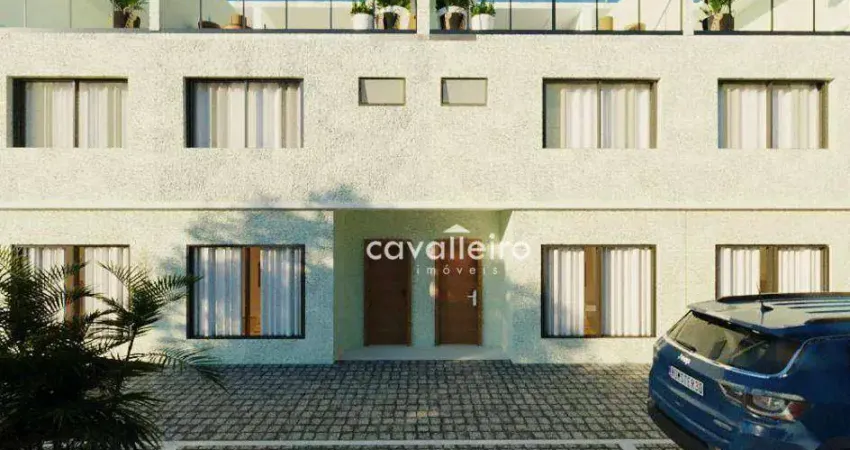 Triplex com vista para o mar em área nobre de Itaipuaçu à venda, 94 m² - Jardim Atlântico Oeste (Itaipuaçu) - Maricá/RJ