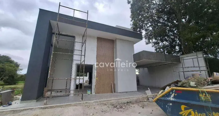 Casa com 03 quartos, sendo 01 suíte e closet, no condomínio eco place - maricá