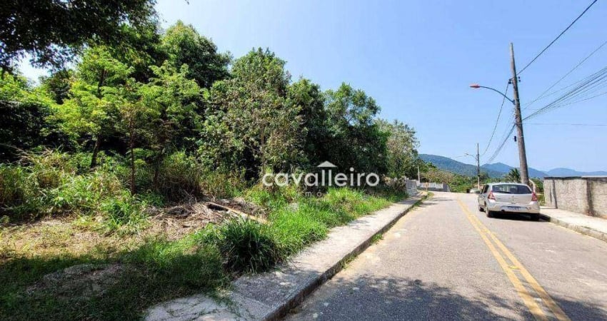 Terreno à venda, 525 m² por R$ 98.000,00 - Jacaroá - Maricá/RJ
