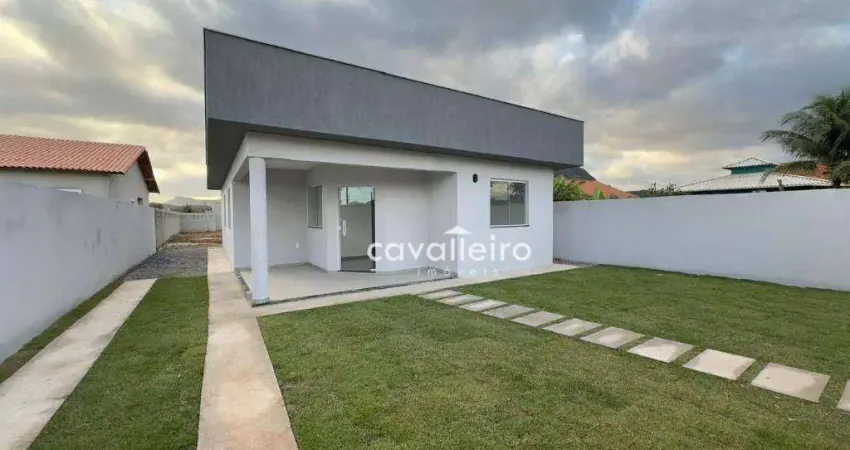 Casa com 3 dormitórios à venda, 98 m²  Jardim Atlântico Central (Itaipuaçu) - Maricá/RJ